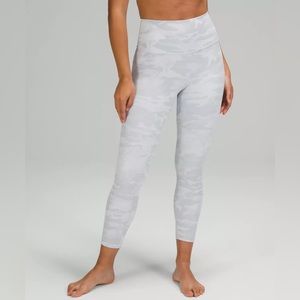 Lululemon white camo leggings